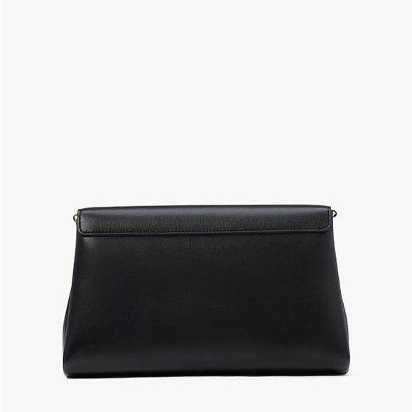 ♠️kate spade Grace Embellished Lock Clutch, Black NWT - Picture 8 of 10
